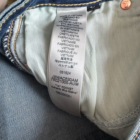 New! 7 for All Mankind A Pocket Bootcut‎ Jeans - Picture 8 of 8